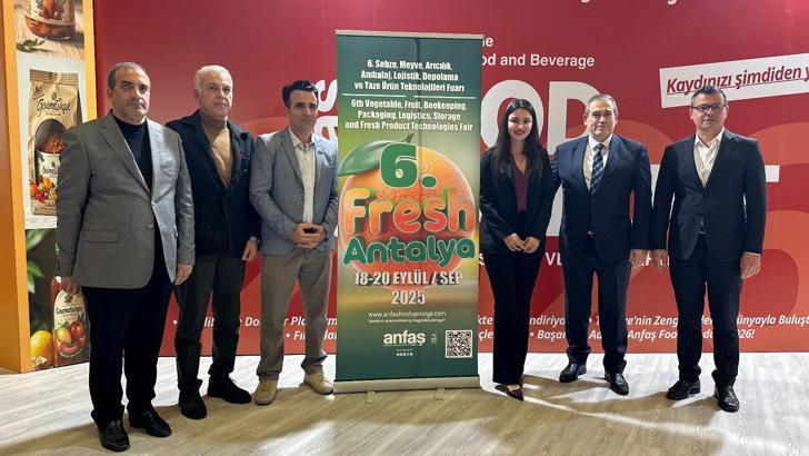 6. Anfaş Fresh Antalya Fuarı eylülde
