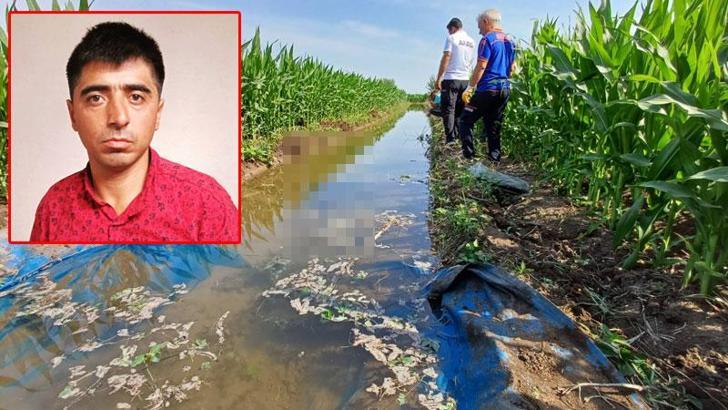 Sulama için tarlaya gitti, cesedi bulundu