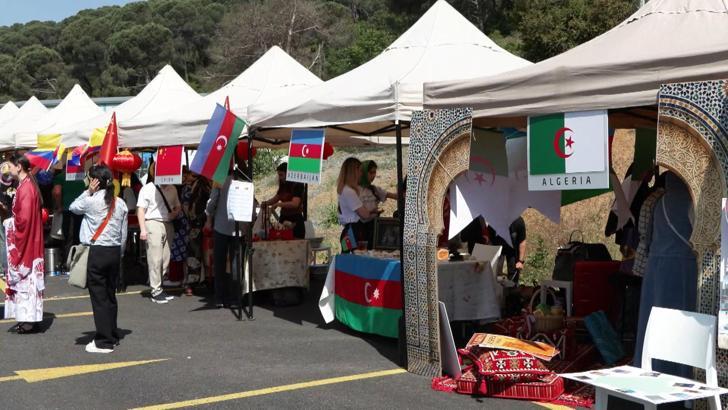 30 ülkeden yüzlerce öğrenci kültürlerini tanıtmak için İstanbul'da