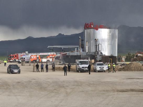 Erzurum'da asfalt üretim tesisinde gaz sıkışması kaynaklı patlama: 1 ölü, 1 yaralı