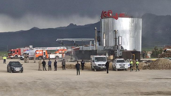 Erzurum'da asfalt üretim tesisinde gaz sıkışması kaynaklı patlama: 1 ölü, 1 yaralı
