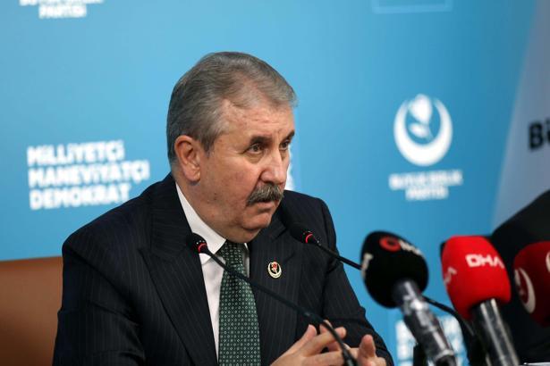 Destici: Türkiye, terör örgütü ya da terör örgütünün uzantılarıyla bir müzakere süreci içerisinde olmaz