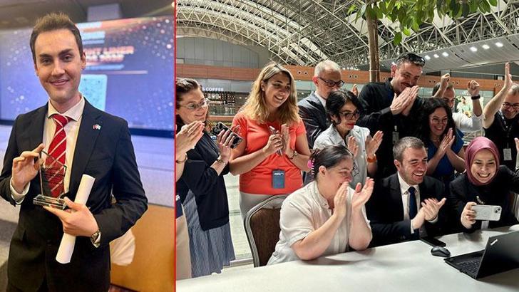 Minik yolcuya yapılan sürpriz, Sabiha Gökçen Havalimanı'na ödül getirdi