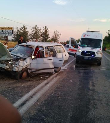 Osmaniye'de 4 otomobil zincirleme kazaya karıştı; 1 ölü, 6 yaralı