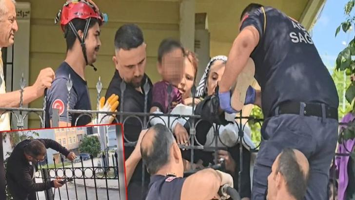 Asaf'ın bacağından operasyonla alınan korkuluk demiri, yerine tekrar monte edildi