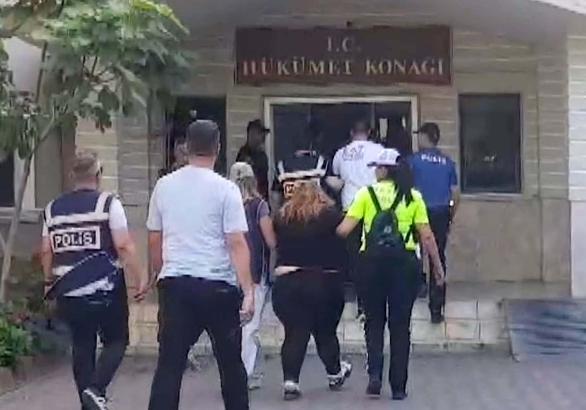 Kemer'de uyuşturucu baskınına 7 gözaltı