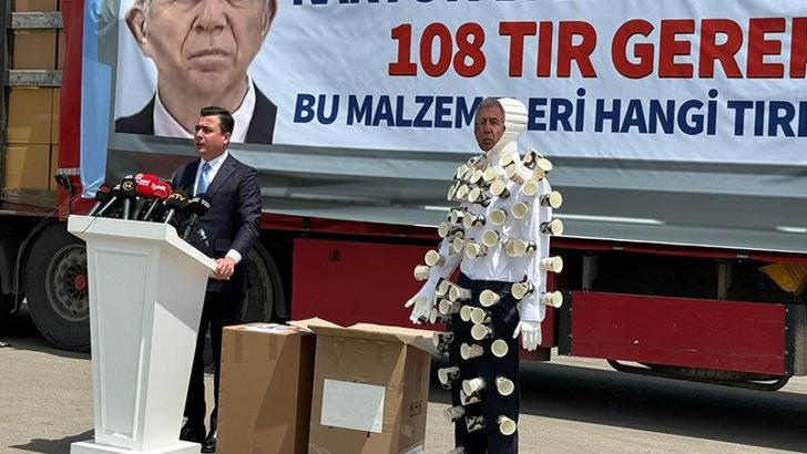 Osman Gökçek: Karton bardaklardan vurgun yapıyorsunuz