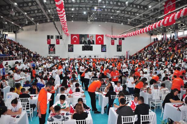 Akıl ve Zeka Oyunları Turnuvası Türkiye Şampiyonası, Kars'ta başladı