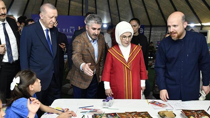 Emine Erdoğan, 7'nci Etnospor Kültür Festivali'ni ziyaret etti
