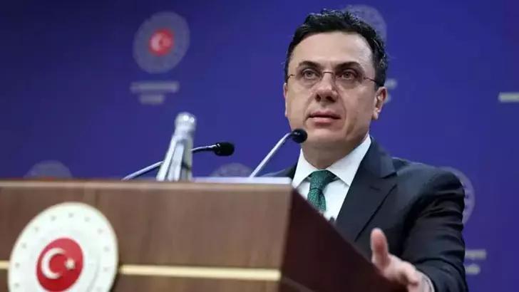 Dışişleri Sözcüsü Keçeli: ABD ve Avrupa Birliği'nin Suriye adımları memnuniyet verici