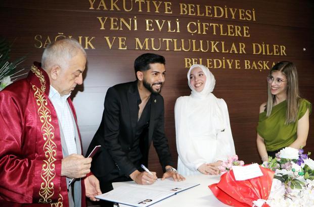 Erzurum'da, nikah salonlarında 25.05.2025 yoğunluğu