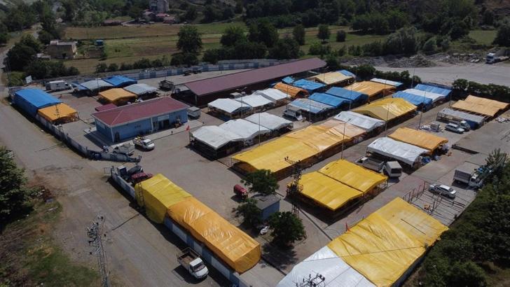 Canik'te kurbanlıklar görücüye çıktı