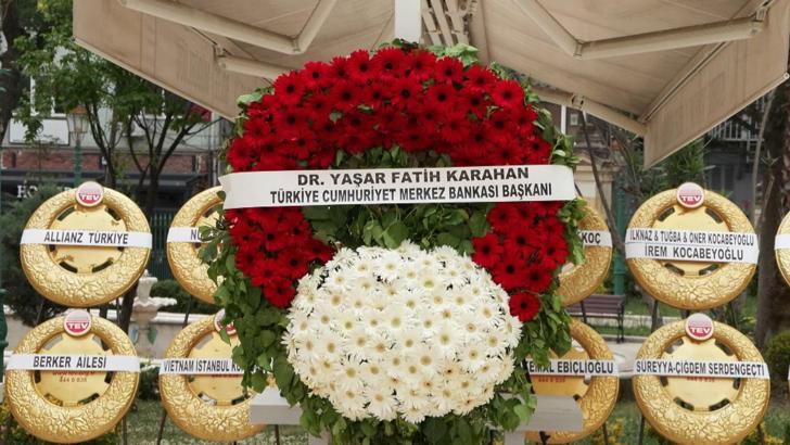 İstanbul - Eski Merkez Bankası Başkanı Rüştü Saracoğlu son yolculuğuna uğurlandı