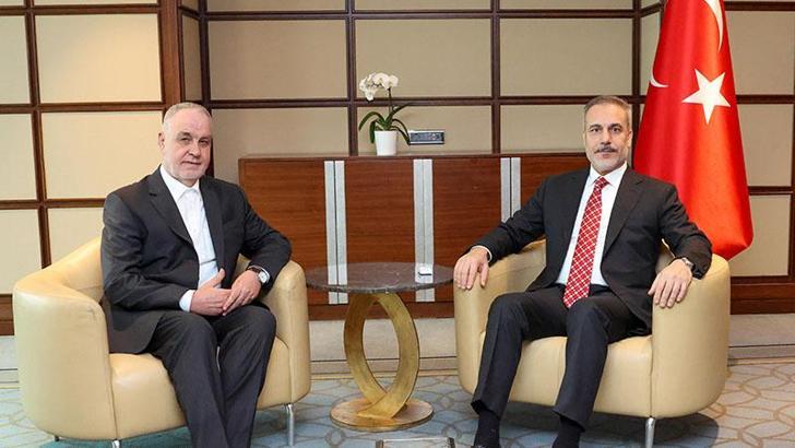 Bakan Fidan, Bosna-Hersek İslam Birliği Başkanı Kavazoviç ile görüştü
