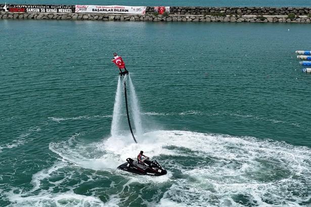 Karadeniz’in en büyük ‘Uluslararası Su Sporları Festivali’ tamamlandı
