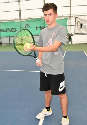 Otizmli Ata, azmiyle 1,5 yılda tenis milli takımına girmeyi başardı