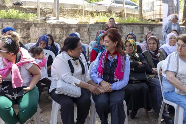 Çamlıyaylalı üretici kadınlara kooperatifleşmenin önemi anlatıldı