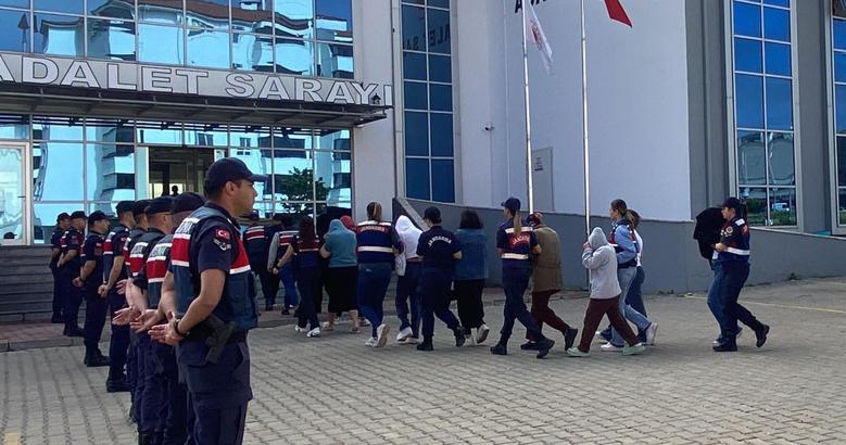 Edirne'de 'fuhuş' operasyonu; 10 gözaltı