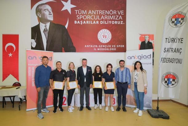 ANTGİAD'ın ilk satranç turnuvası büyük ilgiyle tamamlandı