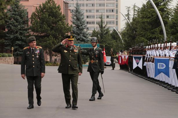 Genelkurmay Başkanı Gürak, Ürdünlü mevkidaşı Al Hnaity ile görüştü
