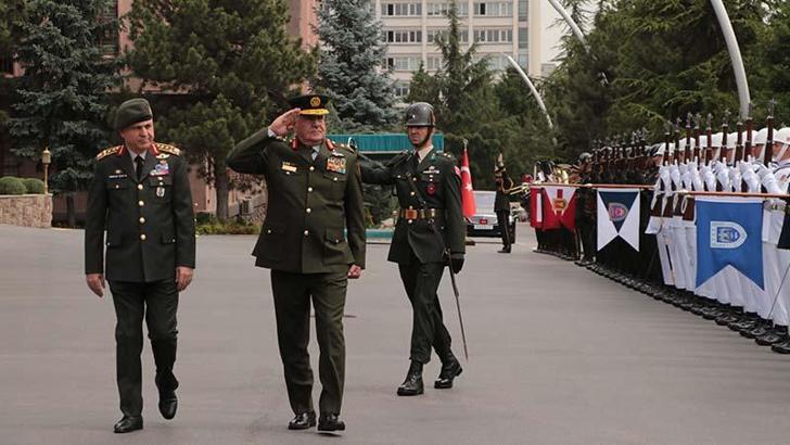 Genelkurmay Başkanı Gürak, Ürdünlü mevkidaşı Al Hnaity ile görüştü