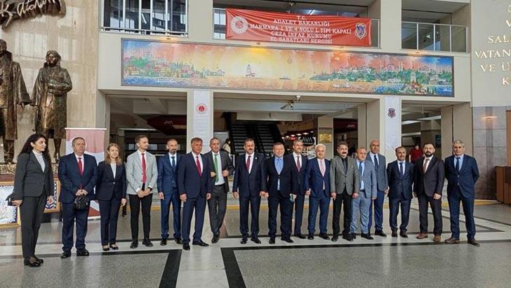 Bakırköy Adliyesi'nde 'El İşi Faaliyetleri Sergisi' düzenlendi