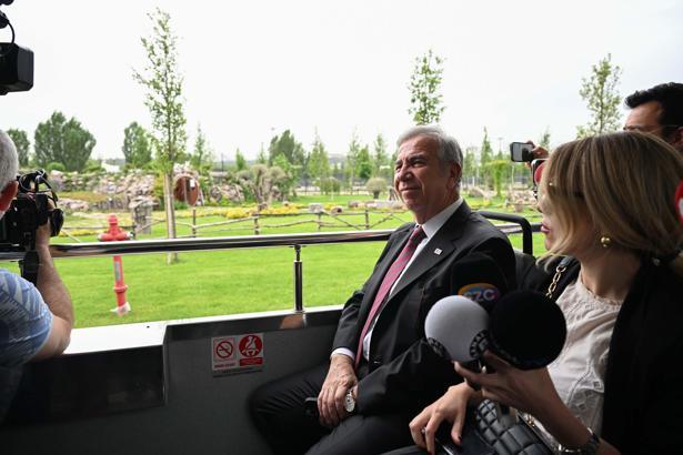 Mansur Yavaş, Atatürk Çocukları ve Doğal Yaşam Parkı'nı tanıttı