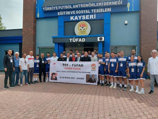 UEFA C Lisans Antrenör eğitim programı Kayseri’de başladı