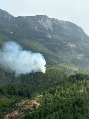 Antalya'da orman yangını (2)