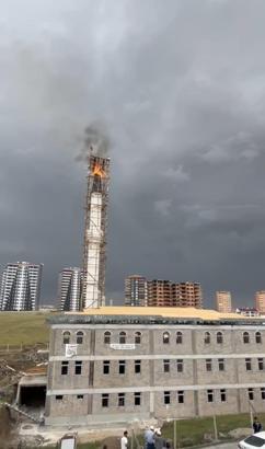 Ankara'da sağanak ve şiddetli rüzgar etkili oldu