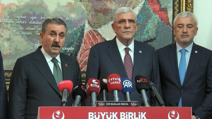 İYİ Parti lideri Dervişoğlu'ndan Destici'ye ziyaret