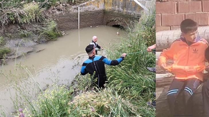 Sulama kanalında boğuldu