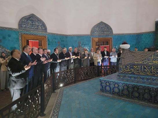 Çelebi Sultan Mehmed, vefatının 604'üncü yılında dualarla anıldı