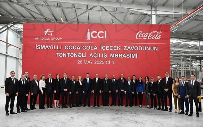 Coca-Cola İçecek’in Azerbaycan’daki ikinci fabrikası açıldı