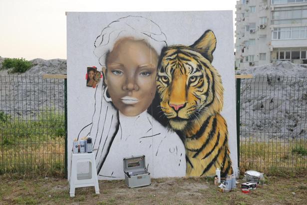 Küçükçekmece’de Graffiti Festivali düzenledi