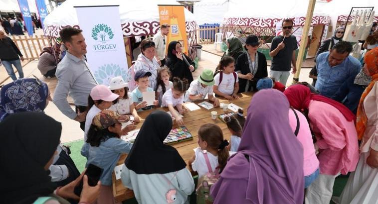 Geleneksel sanatlar Etnospor'da TÜRGEV'le hayat buldu