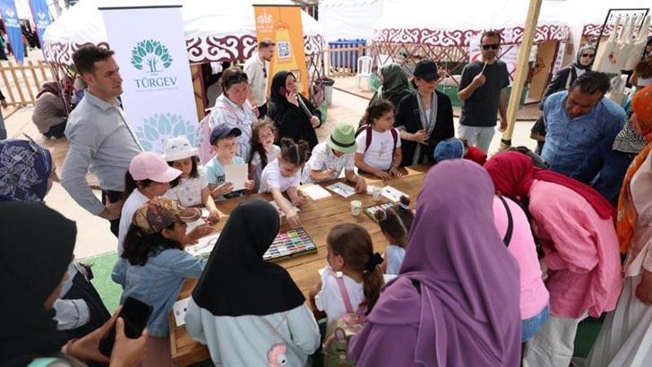 Geleneksel sanatlar Etnospor'da TÜRGEV'le hayat buldu