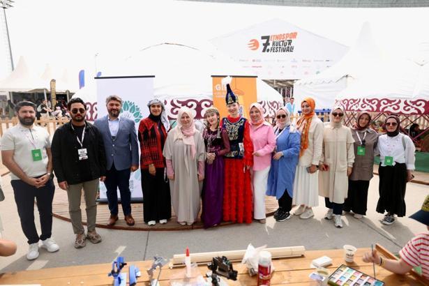 Geleneksel sanatlar Etnospor'da TÜRGEV'le hayat buldu