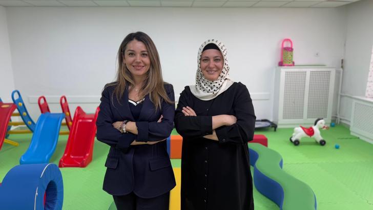 70 yıllık binayı yenileyip, özel eğitim yuvası yaptılar