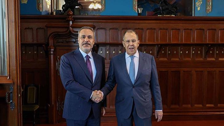 Bakan Fidan, Rusya Dışişleri Bakanı Lavrov ile bir araya geldi