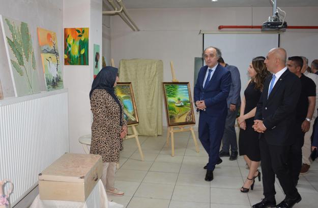 Korkuteli HEM'den yıl sonu sergisi