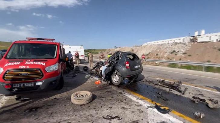 Elazığ’da TIR ile otomobil çarpıştı: 1 ölü, 2 ağır yaralı