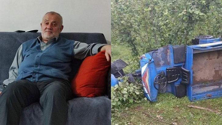 Devrilen patpatın sürücüsü öldü, eşi yaralandı