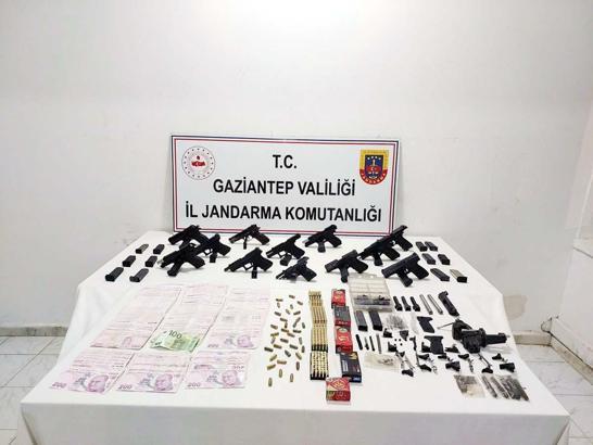 Gaziantep'te 'silah kaçakçılığı'na 2 tutuklama