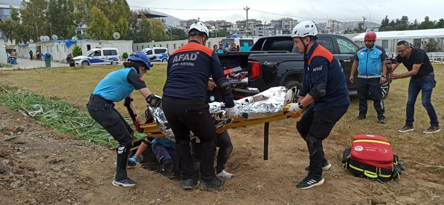 UMKE’den enkaz arama kurtarma tatbikatı