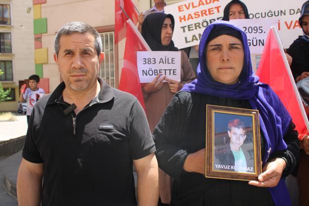 HDP önündeki evlat nöbetinde aile sayısı 383’e yükseldi