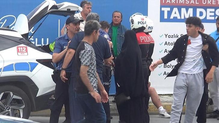 Silivri'de kaza sonrası kavgayı polis ayırdı