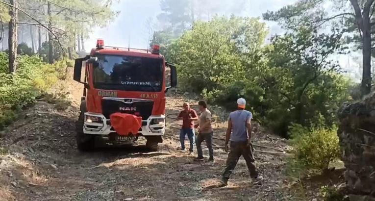Marmaris’te orman yangını / Ek fotoğraflar
