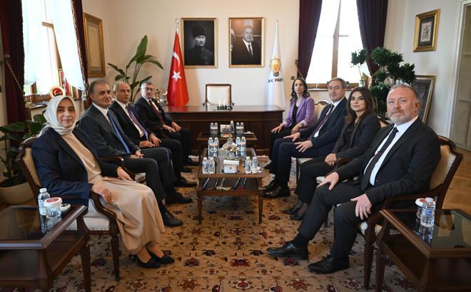 DEM Parti, AK Parti'yi ziyaret etti