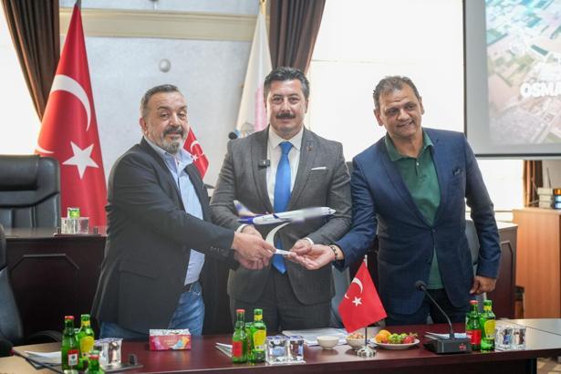 Avrupa'dan gelen heyet, Yenişehir Havalimanı'nda incelemelerde bulundu